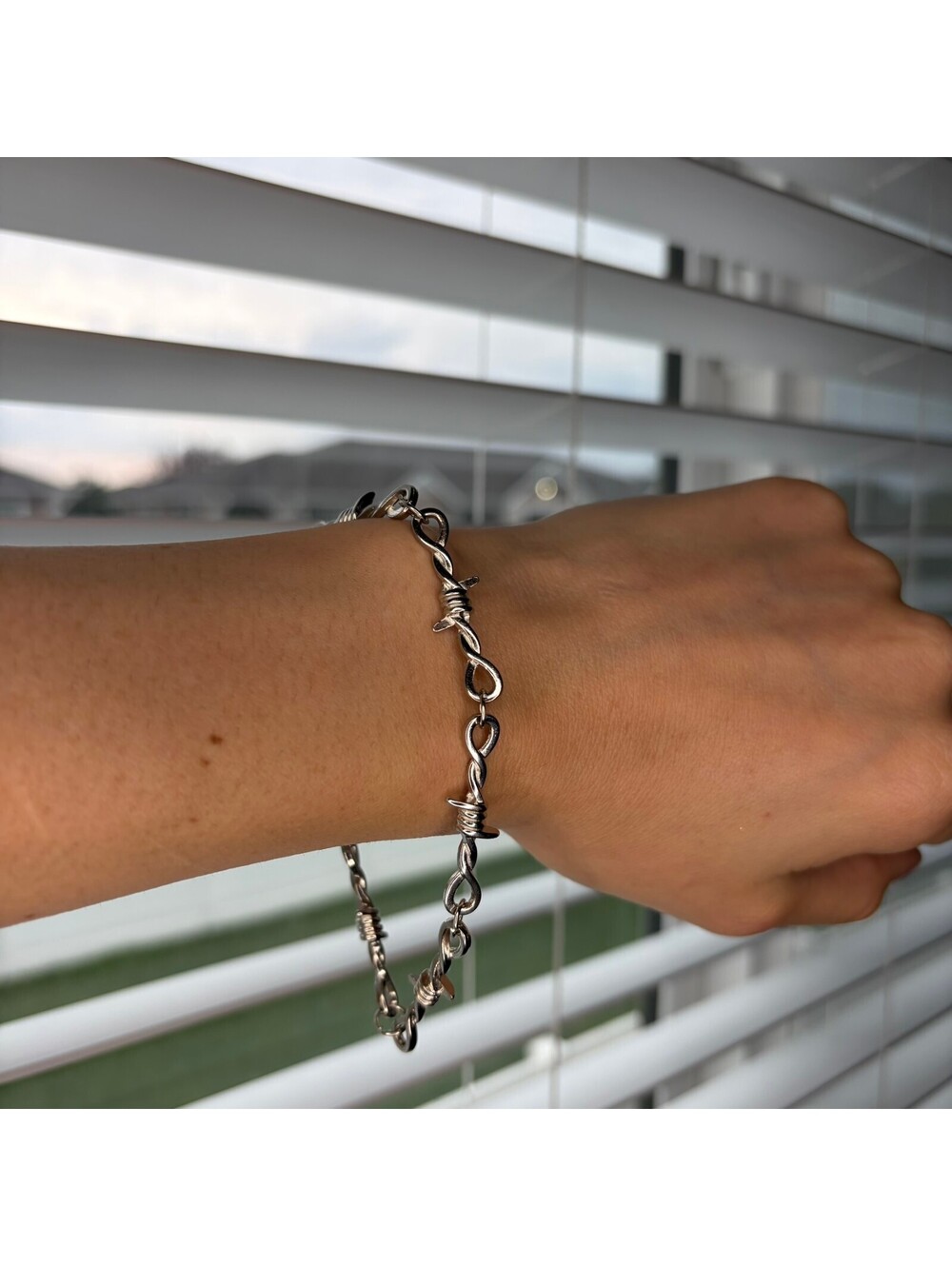 Barbed Wire Bracelet A-15